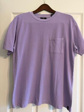 Scotch & Soda - Men’s Lavender Short-Sleeve Pocket Tee